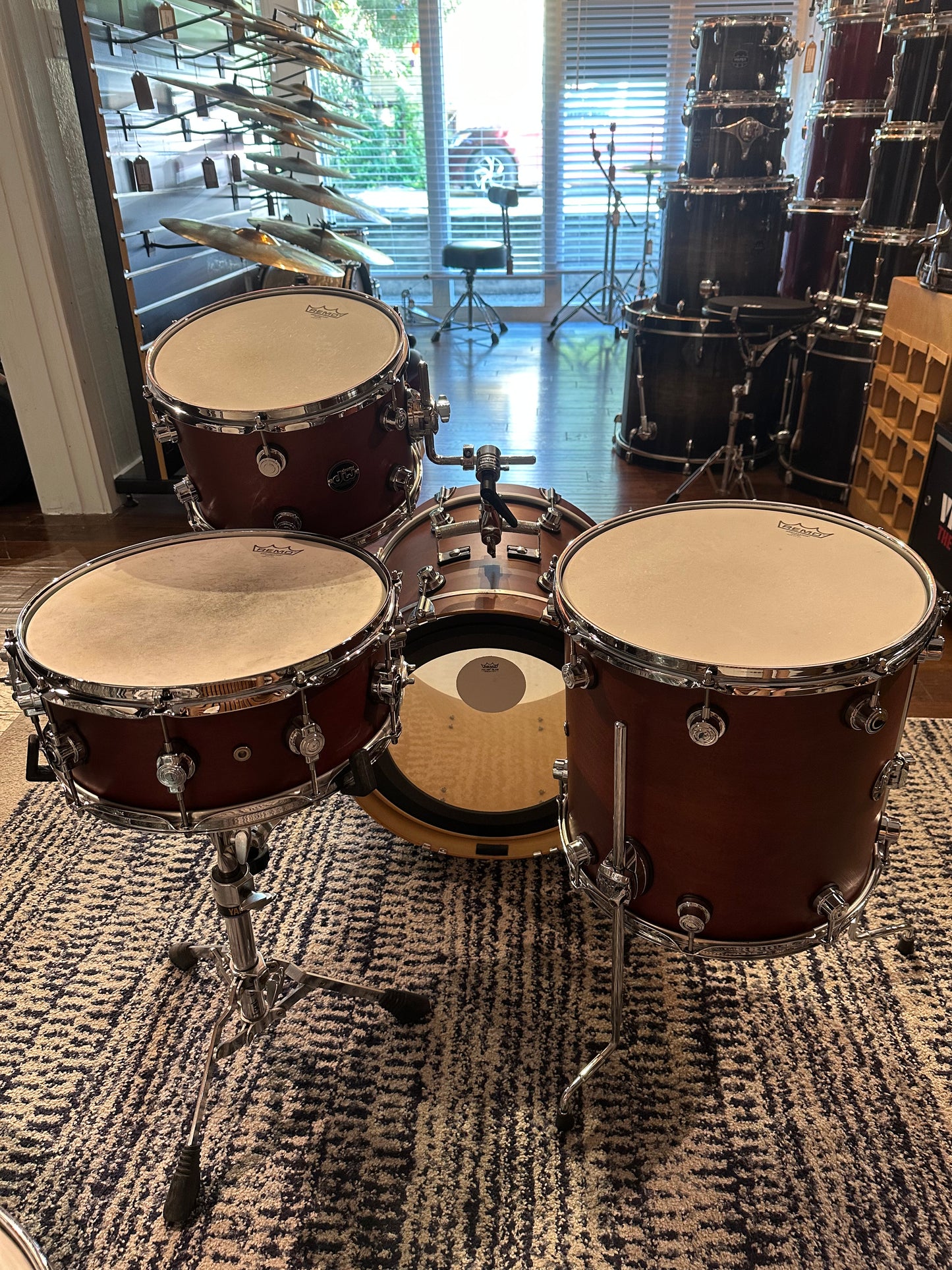 DW Performance Bop Tobacco Satin 4-Piece Set